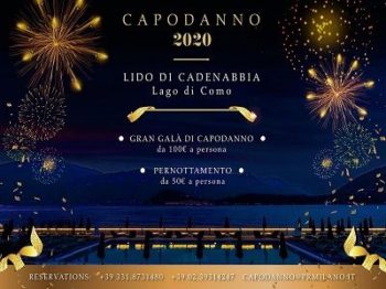 Lido di Cadenabbia Capodanno 2020 Lago di Como